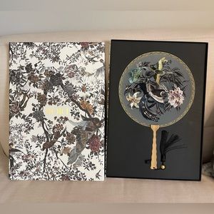 Dior 2022 Lunar New Year Silk Fan Gift VIP VIC